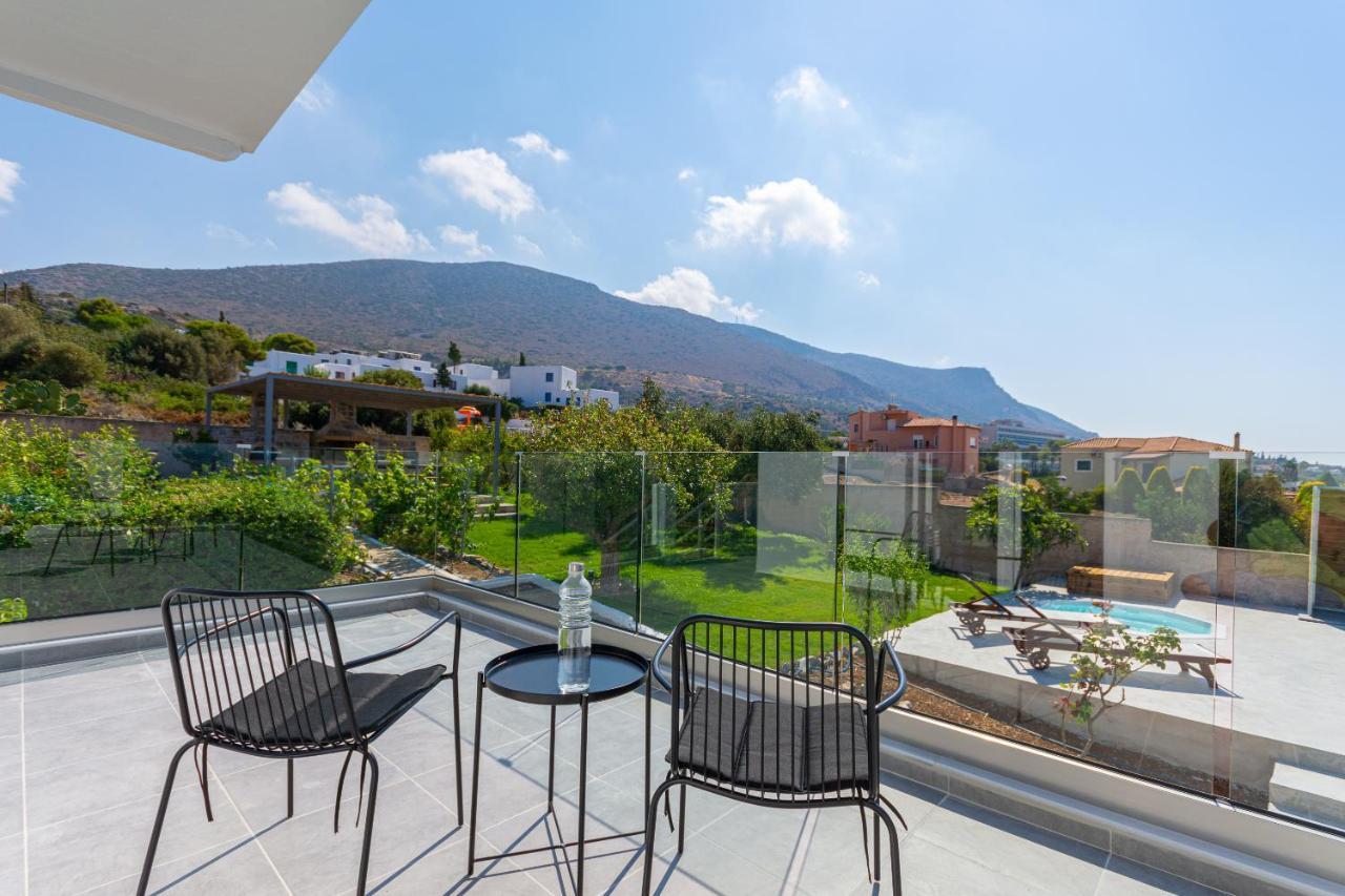 Queen'S Gem Luxury Villa - Heated Jacuzzi & Pool Hersonissos  Eksteriør billede