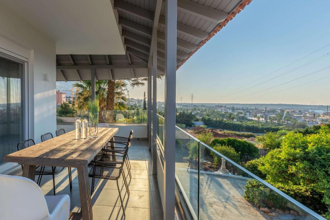 Queen'S Gem Luxury Villa - Heated Jacuzzi & Pool Hersonissos  Eksteriør billede